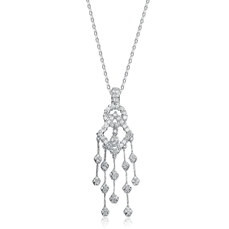 Bridesmaid ladies necklaces for weddings-Palais Geometric Rain Necklace