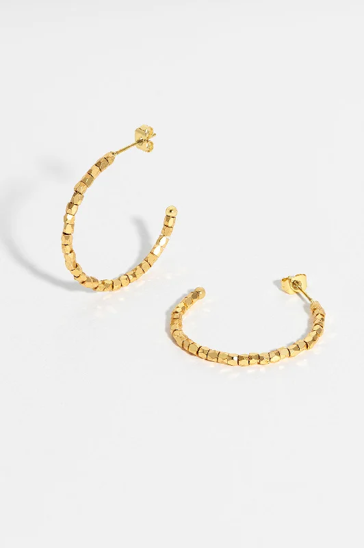 Stylish hoop earrings for women-Coco Hoops