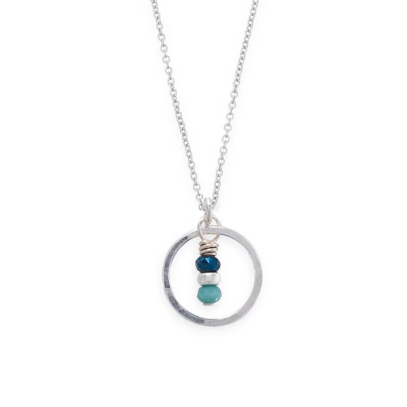 Artistic ladies necklaces for fashion-Seedling Azure Necklace