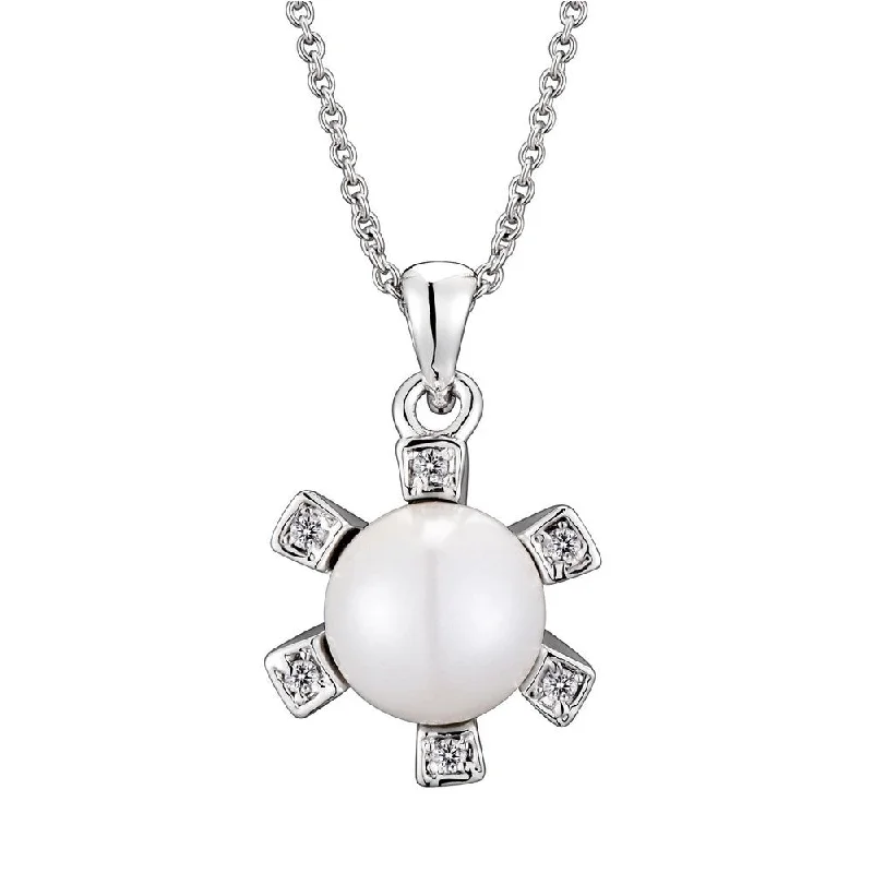 Diamond encrusted ladies necklaces-Sylvie Sun Accent Necklace