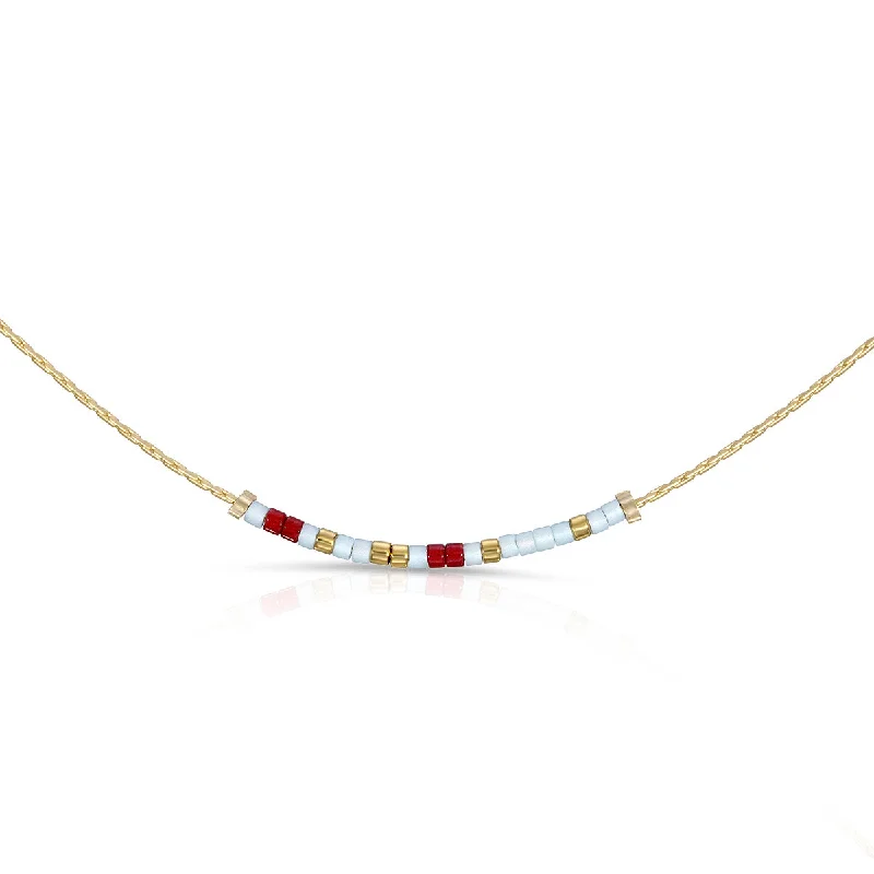 Layered ladies necklaces for layering-Pi Phi