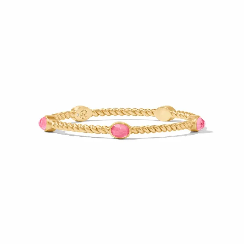 Ladies tennis bracelets with diamonds-Julie Vos Nassau Stone Bangle