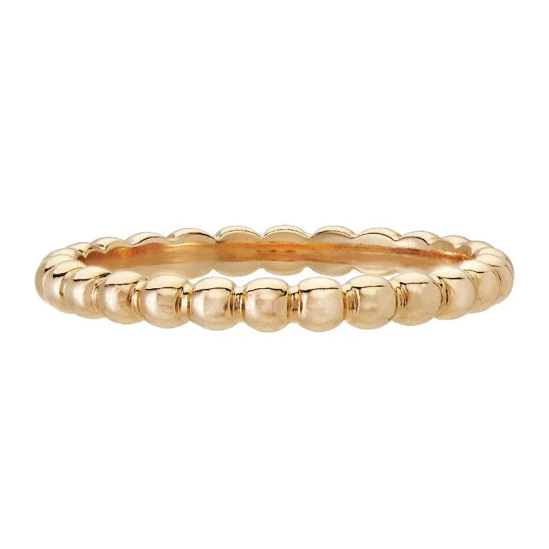 Exclusive designer ladies rings-Bead Band