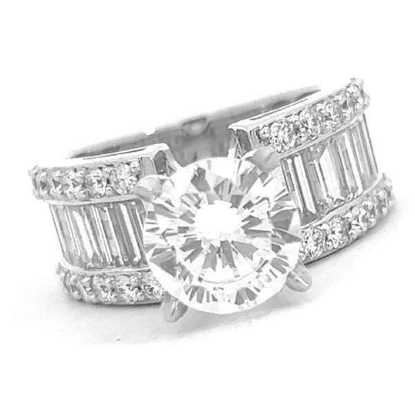 Designer engagement rings for women-Diamond Engagement Ring