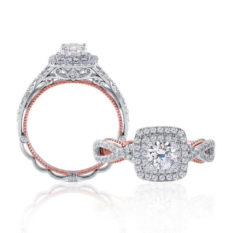 Affordable engagement rings for small budgets-doveggs 0.5 carat round lab created diamond engagement ring