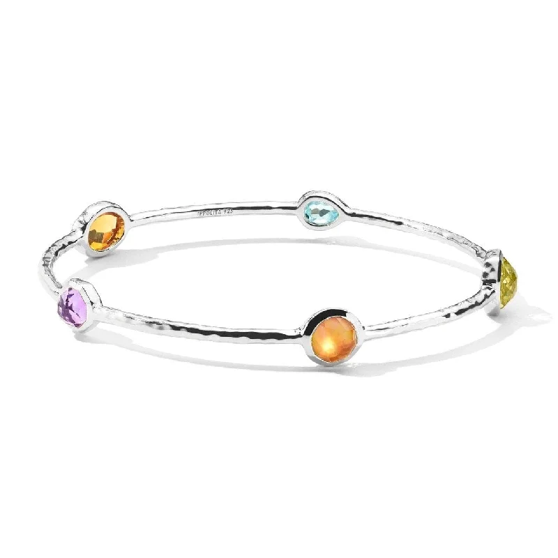 Fashionable gold bangles for casual wear-IPPOLITA Rock Candy Bangle in Sedona