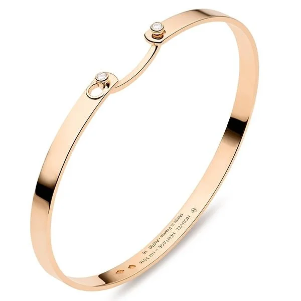 Stylish bangles with gemstones-NOUVEL HERITAGE Monday Morning Mood Diamond Bangle