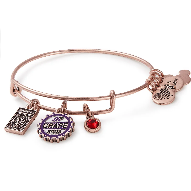 Modern ladies bangles with gemstones-Disney® Up Trio Charm Bangle