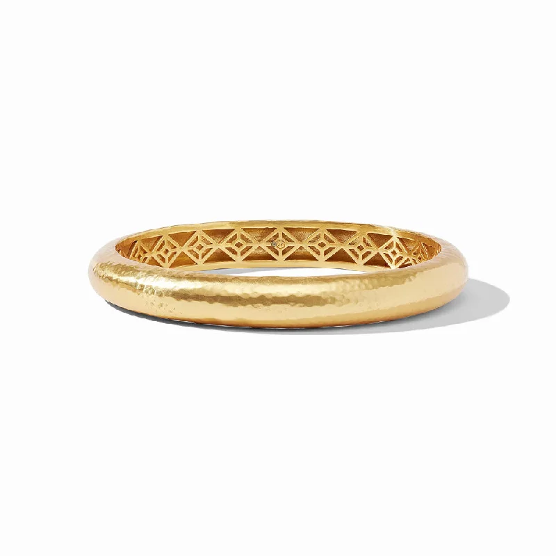 Trendy gold ladies bracelets-Julie Vos Havana Statement Bangle