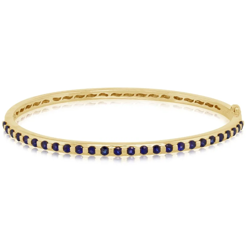 Colorful bangles for fashion-MY STORY Boheme Sapphire Bangle