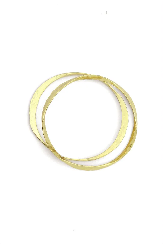 Handcrafted bangles for weddings-22K Gold Bangle