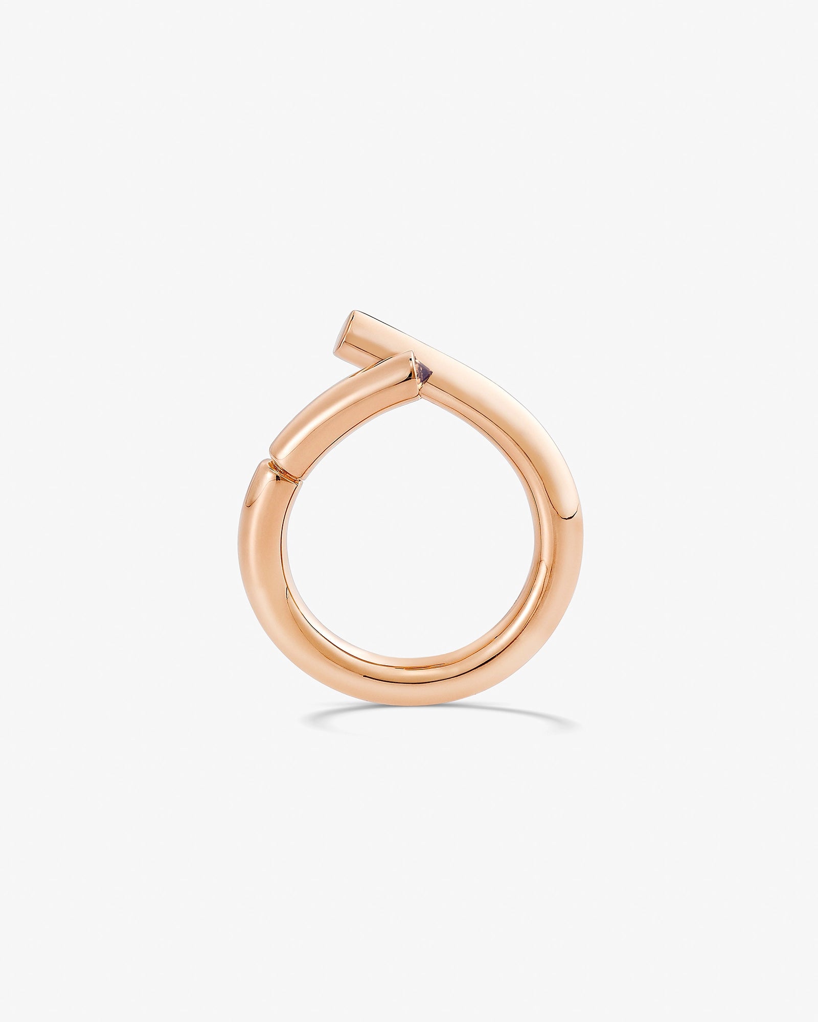 Two-tone gold ladies rings-Oera ring