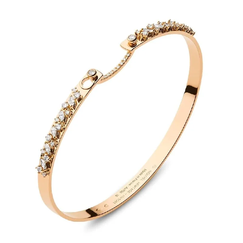 Luxury bangles with diamonds-NOUVEL HERITAGE Under the Stars Mood Diamond Bangle