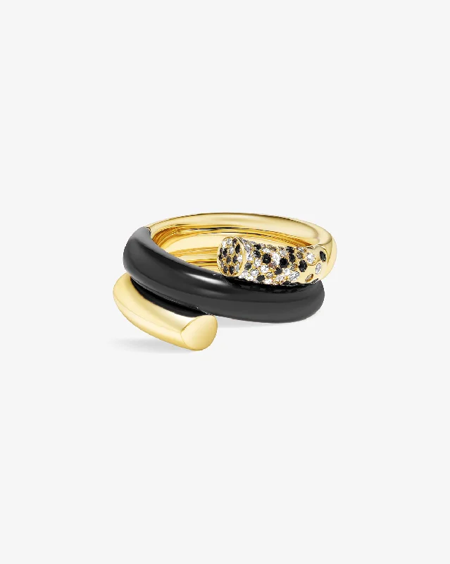 Trendy ladies rings with stones-Oera ring