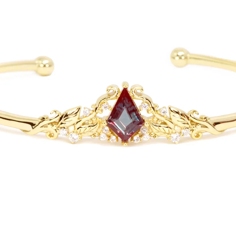 Elegant diamond ladies bangles-Meadow Bangle