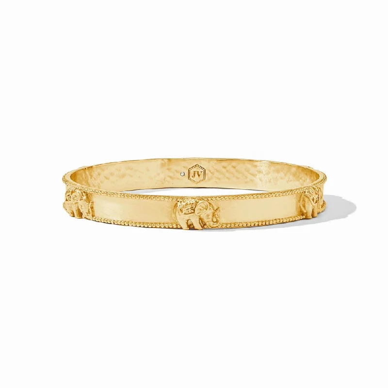 Simple bangles for everyday wear-Julie Vos Elephant Bangle