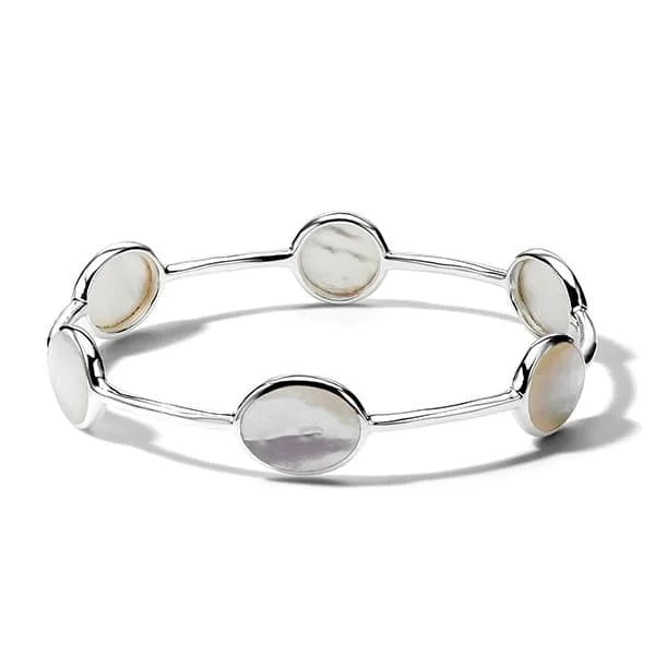 Personalized ladies bangle bracelets-IPPOLITA Polished Rock Candy Bangle